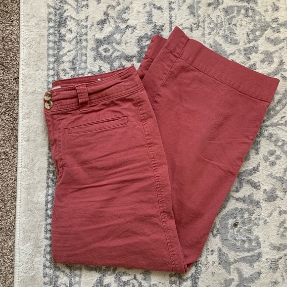 A NEW DAY | Wide Leg High Waisted Pink Pants - Picture 3 of 6